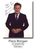 Piers Morgan - Celebrity Writer